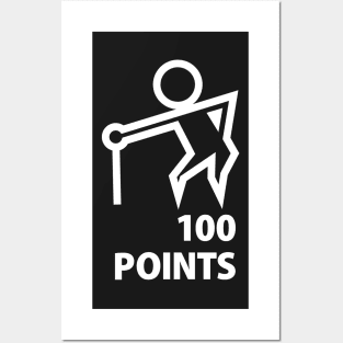 100 Points Posters and Art